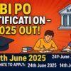 ఎస్బీఐ PO ఉద్యోగాలకు భారీ నోటిఫికేషన్ విడుదల! పూర్తి వివరాలు ఇక్కడ తెలుసుకోండి.