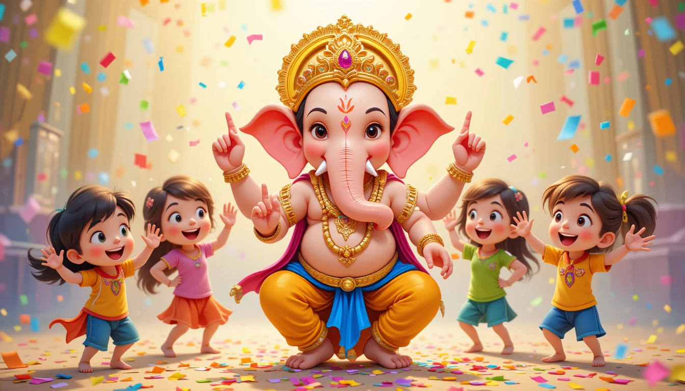 వినాయకుడి పాట | పిల్లల కోసం గణపతి పాట | Vinayaka Chavithi Songs for Kids | Telugu