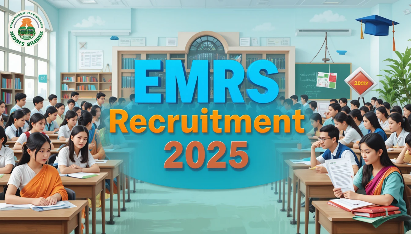 EMRS Recruitment 2025: Massive Job Opportunities in Eklavya Model Residential Schools – 7267 Vacancies Available