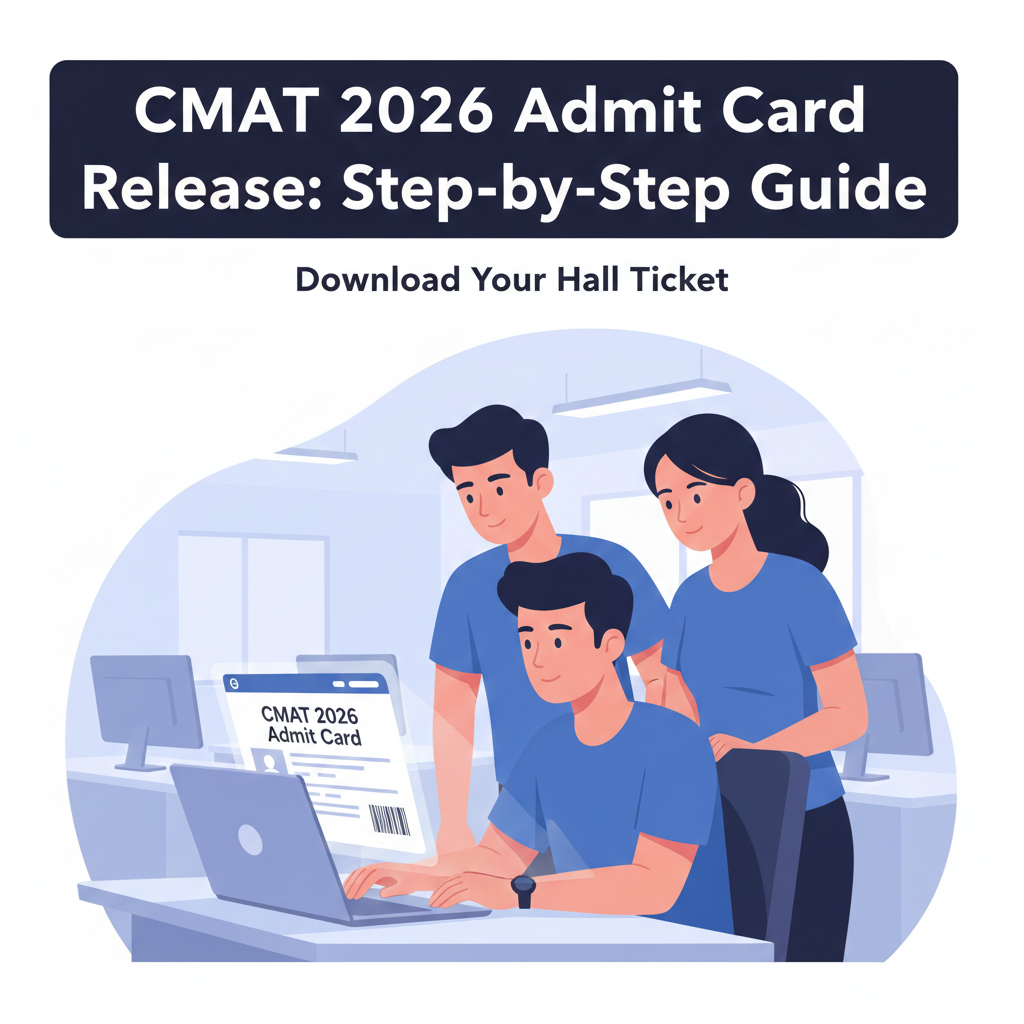 CMAT Admit Card 2026: Download NTA CMAT Hall Ticket 2026 – Direct Link Available Now